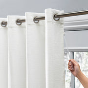 New Castle Lined Grommet Patio Panel w/Wand