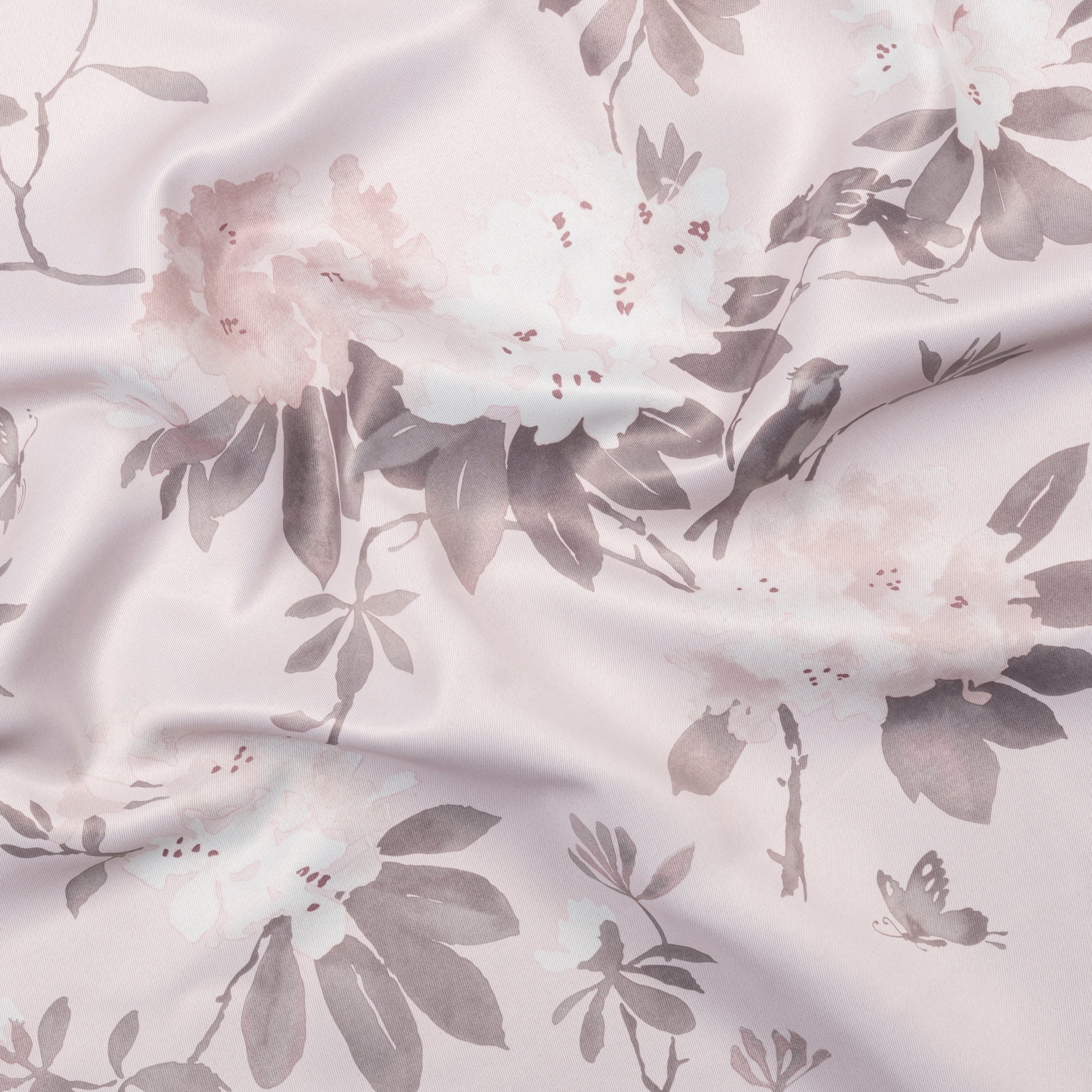 Mystic Garden Floral Blackout Grommet Tie-Up Panel
