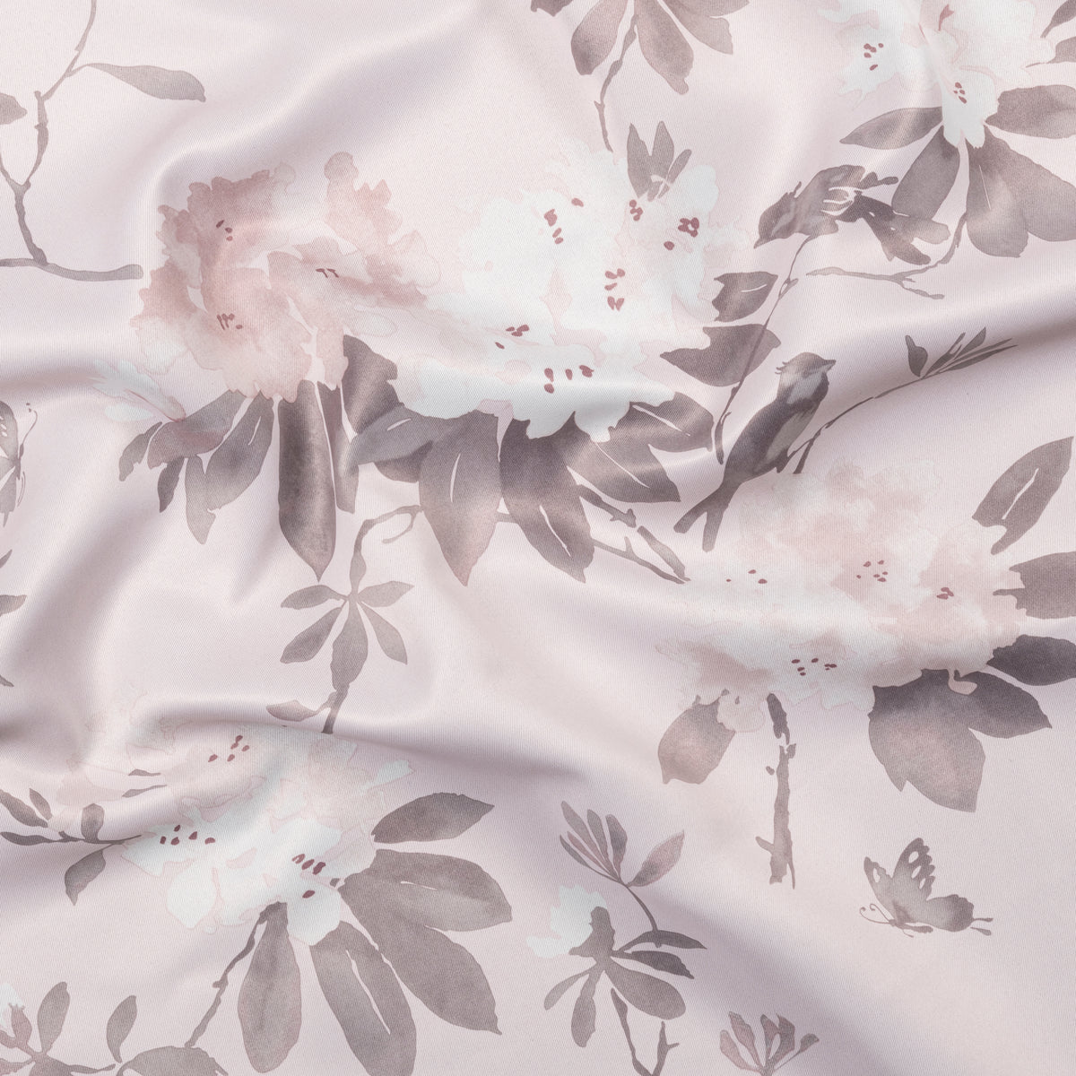 Mystic Garden Floral Blackout Grommet Tie-Up Panel