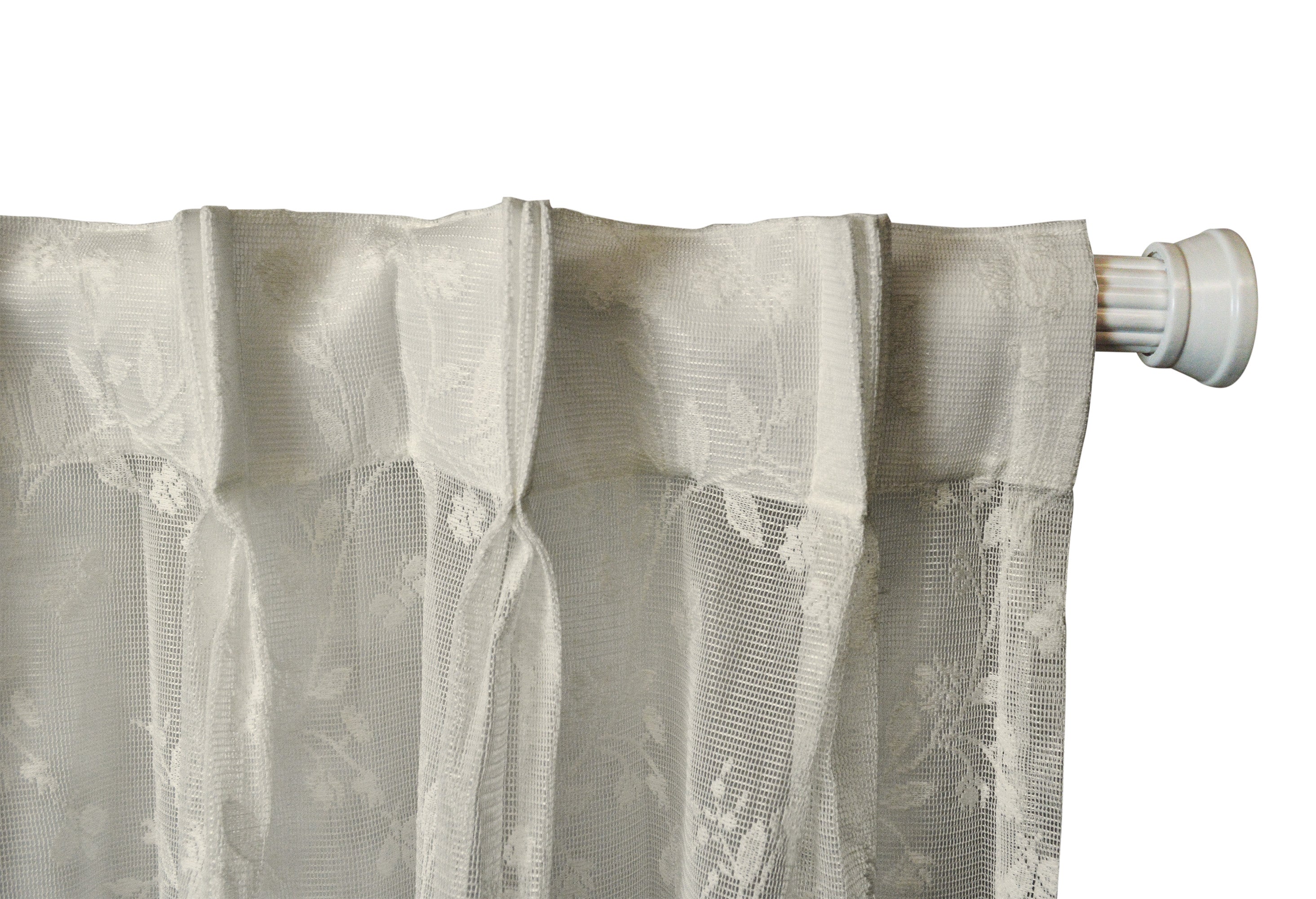 Isabella Lace Back Tab Pair w/Pleated Front