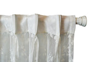 Isabella Lace Back Tab Pair w/Pleated Front