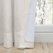 Grasscloth Lined Grommet Patio Panel w/Wand
