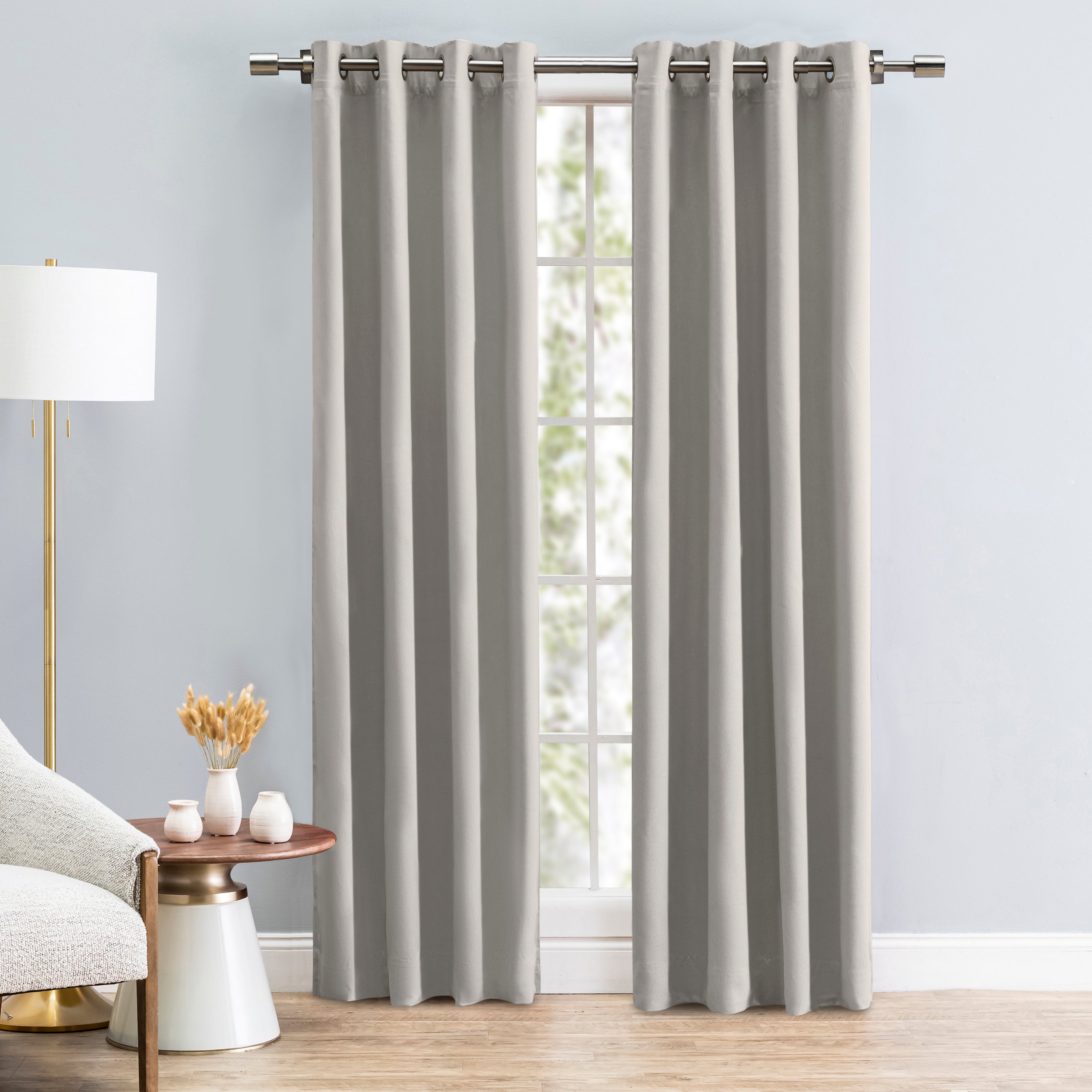 Tacoma Double Black Out Grommet Panel w/Wand