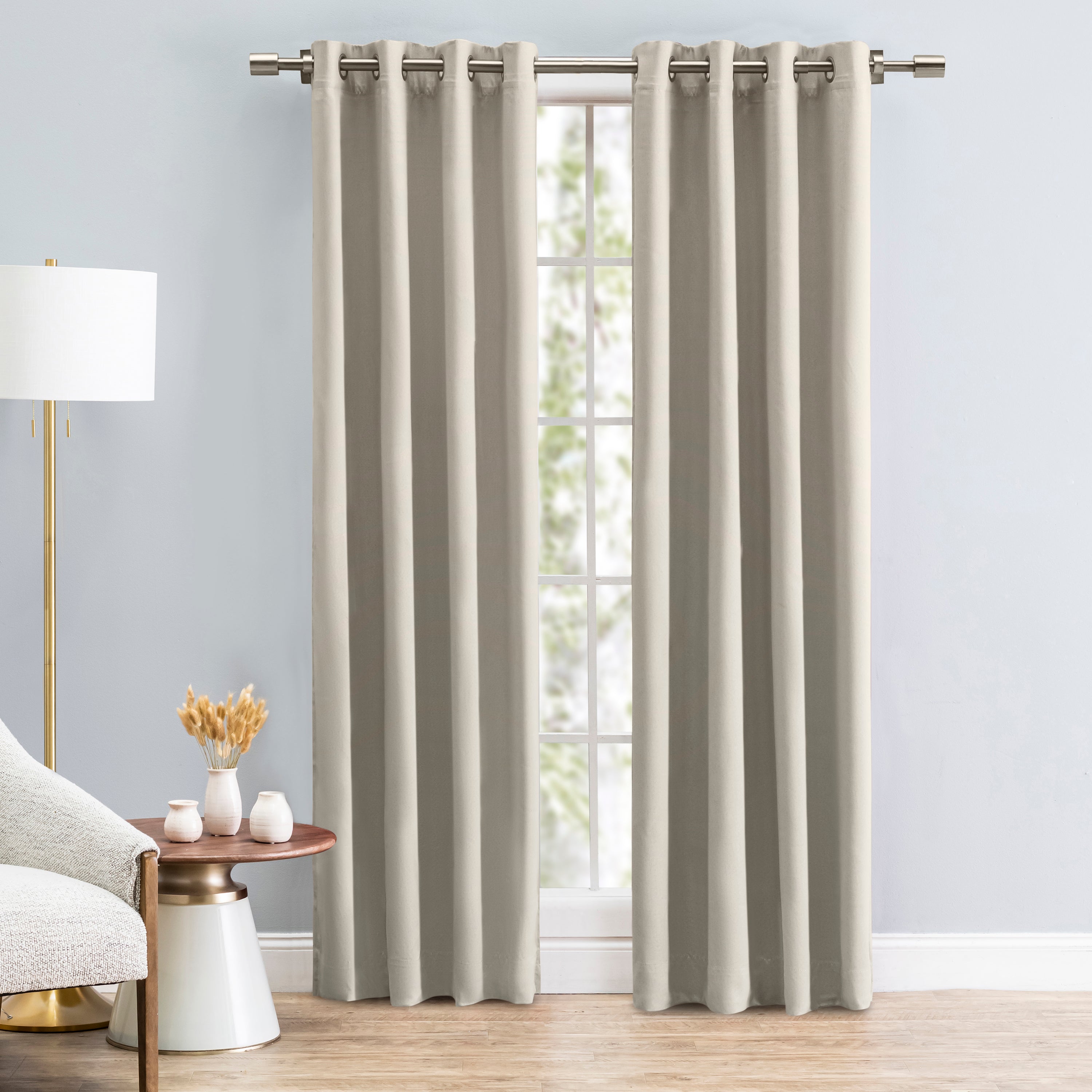 Tacoma Double Black Out Grommet Panel w/Wand