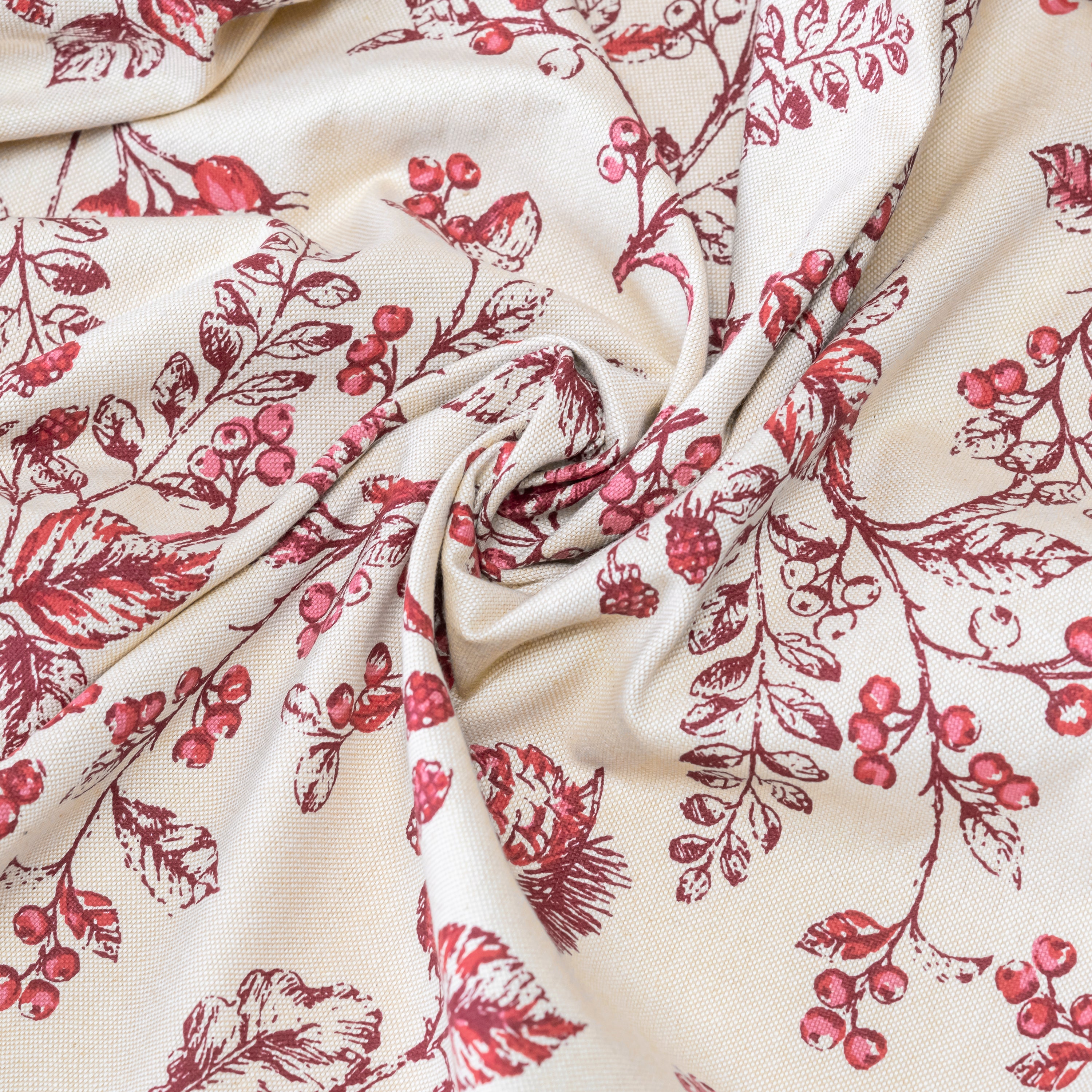 Waverly Gardens Tailored Panel Pair w/ Tie Backs