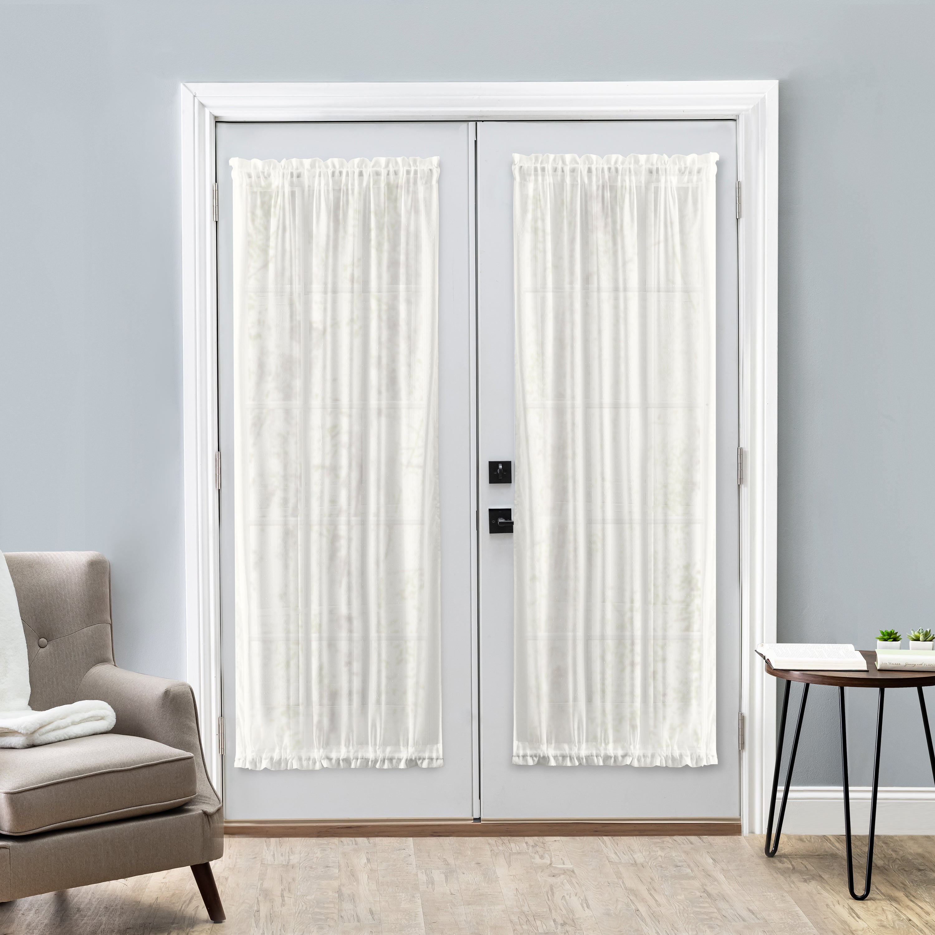 Sea Glass Door Panel w/Circle TB