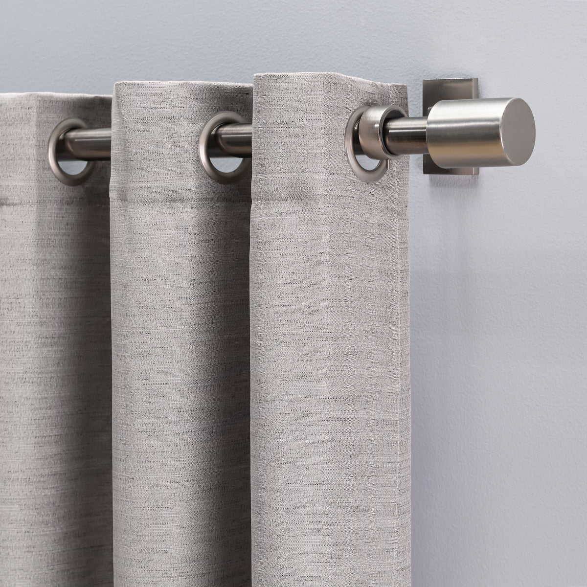 Grasscloth Lined Grommet Panel w/Wand