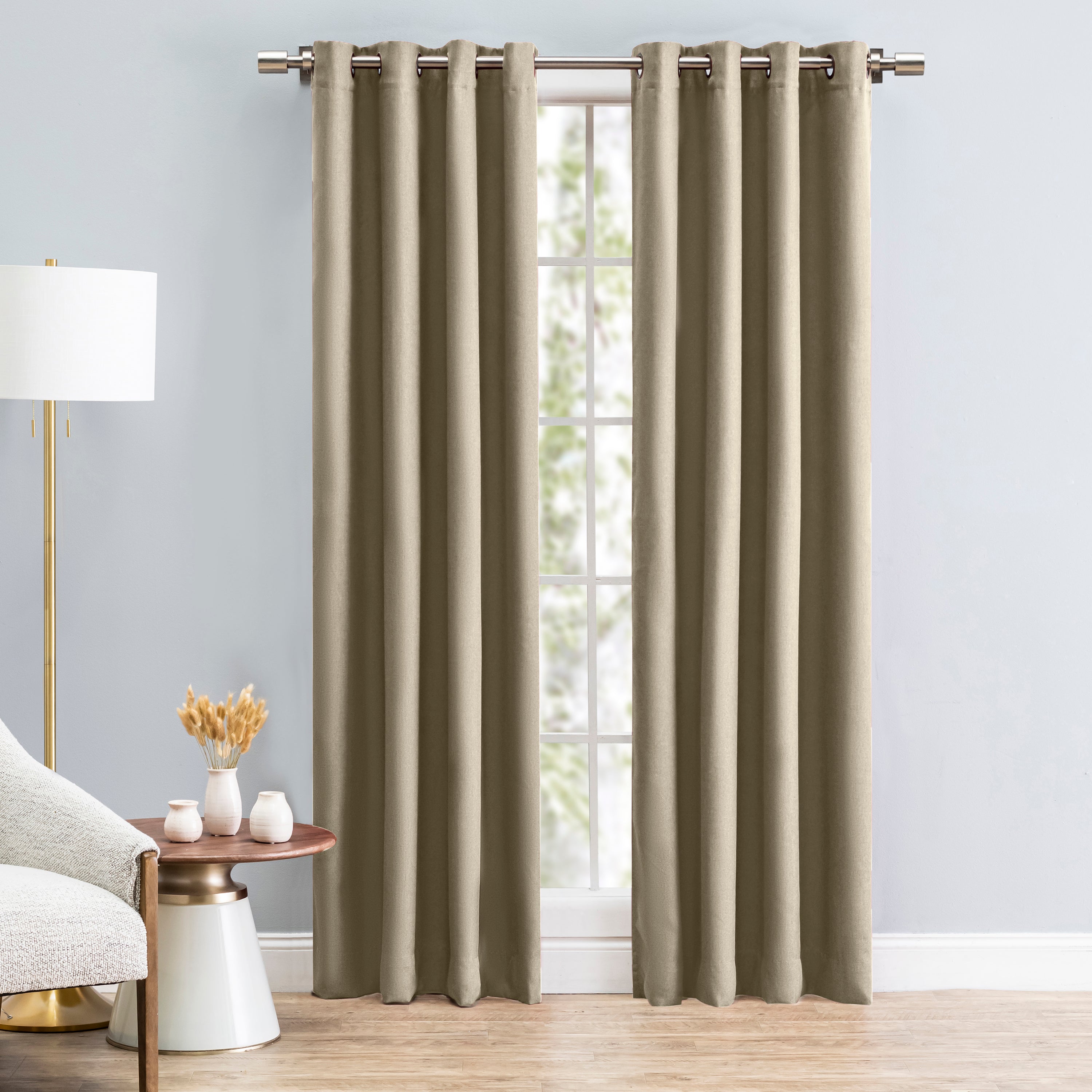 Tacoma Double Black Out Grommet Panel w/Wand