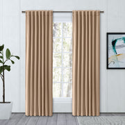 Chevron 80C/20P Sustainable Unlined Rod Pocket w/Back Tabs Panel