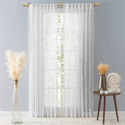 Ricardo Sheer Blossom Rod Pocket with Back Tab Panel
