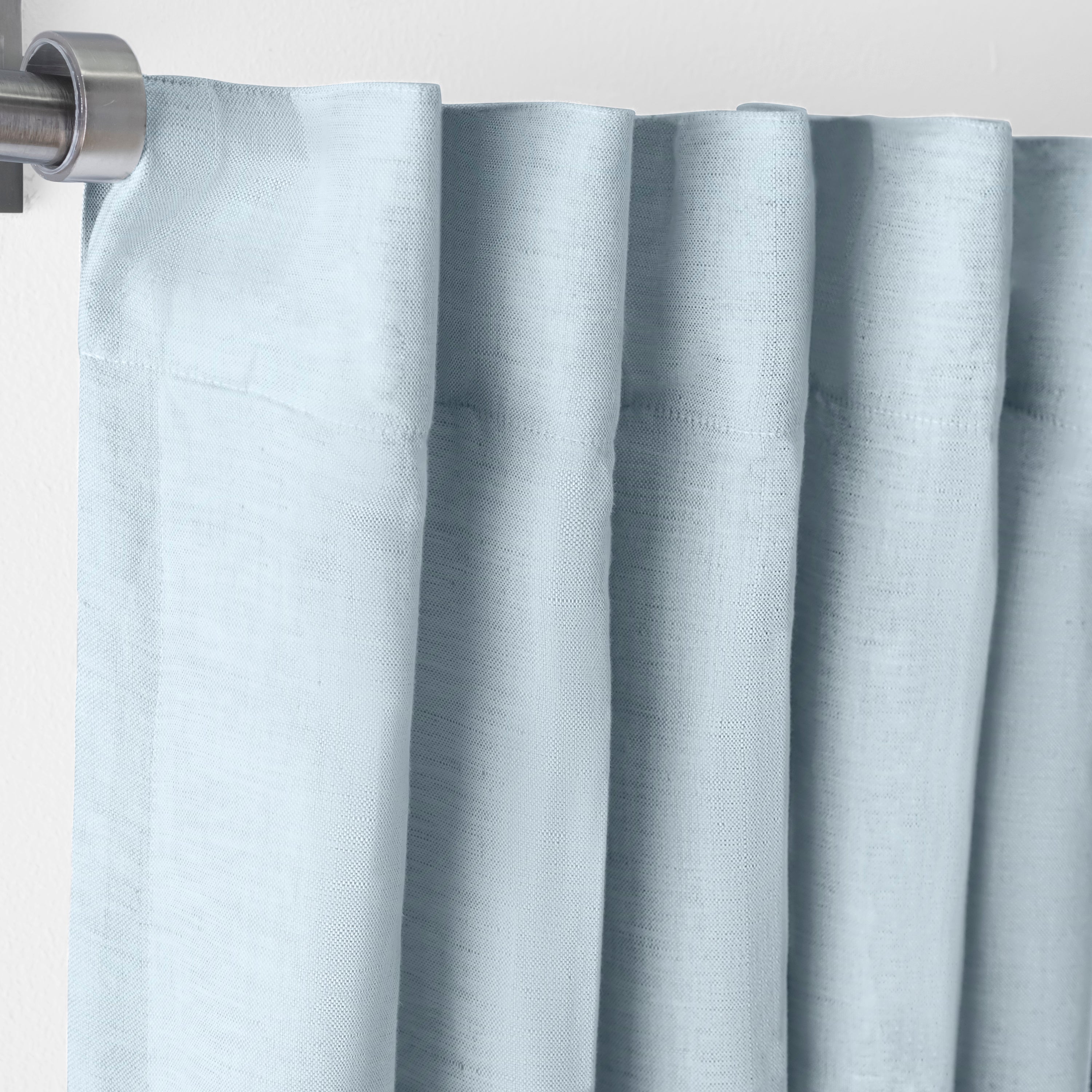 Ricardo Serene Lined Linen Blend Rod Pocket w/Backtabs Panel