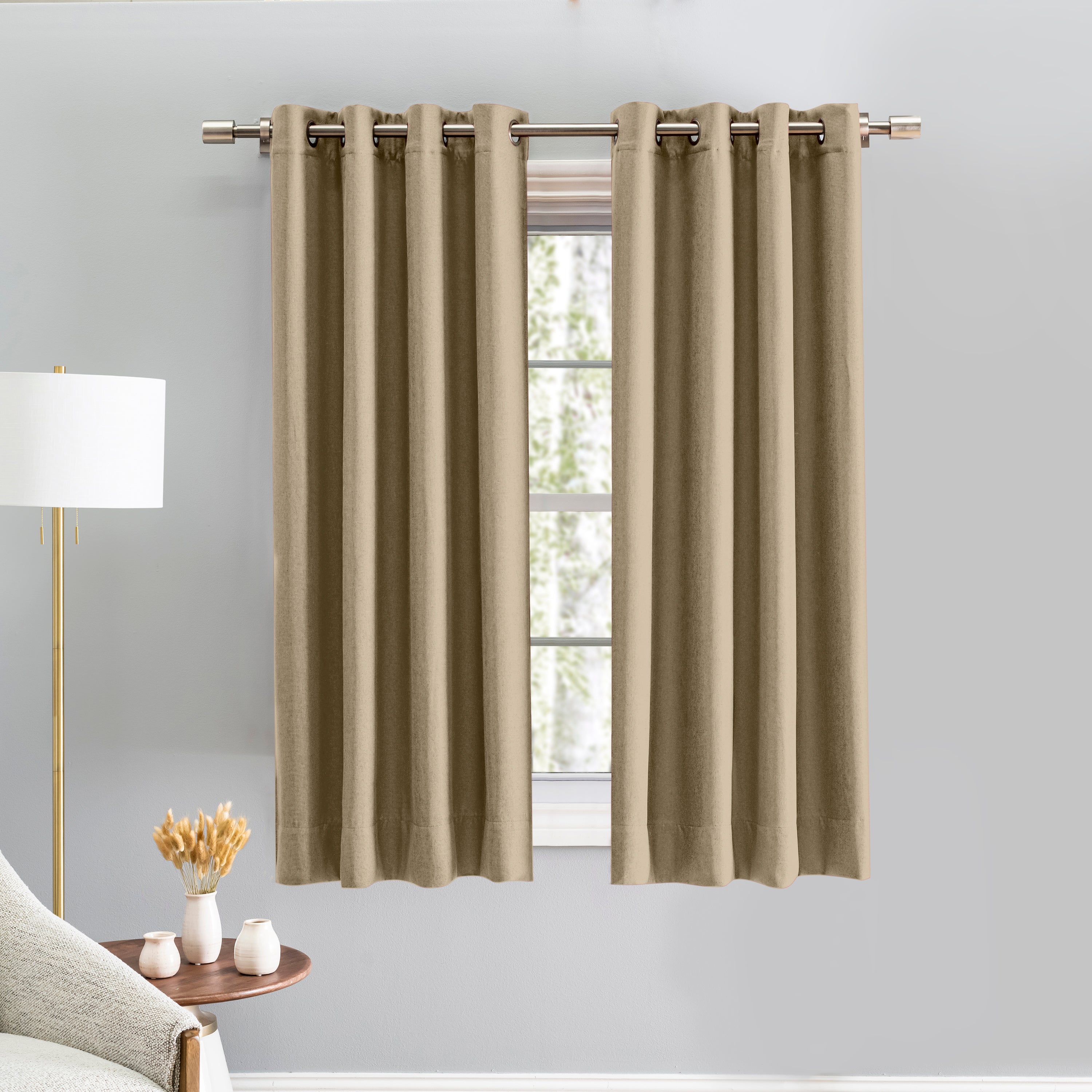 Tacoma Double Black Out Grommet Panel w/Wand