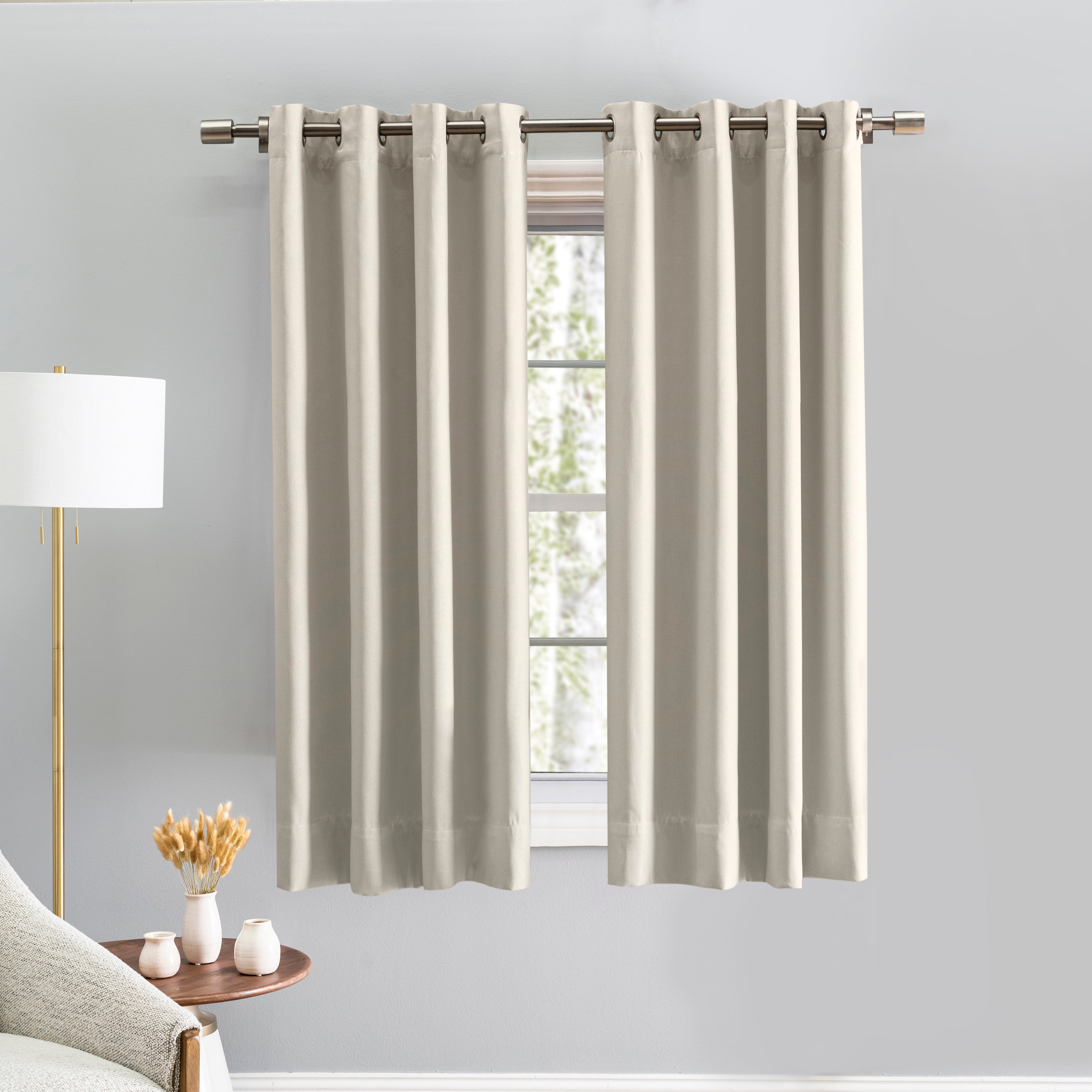 Tacoma Double Black Out Grommet Panel w/Wand