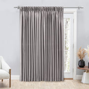 Grasscloth Lined Grommet Patio Panel w/Wand