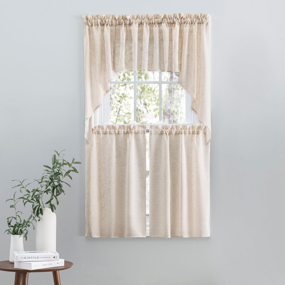 Shannon Rod Pocket w/Header Tailored Valance