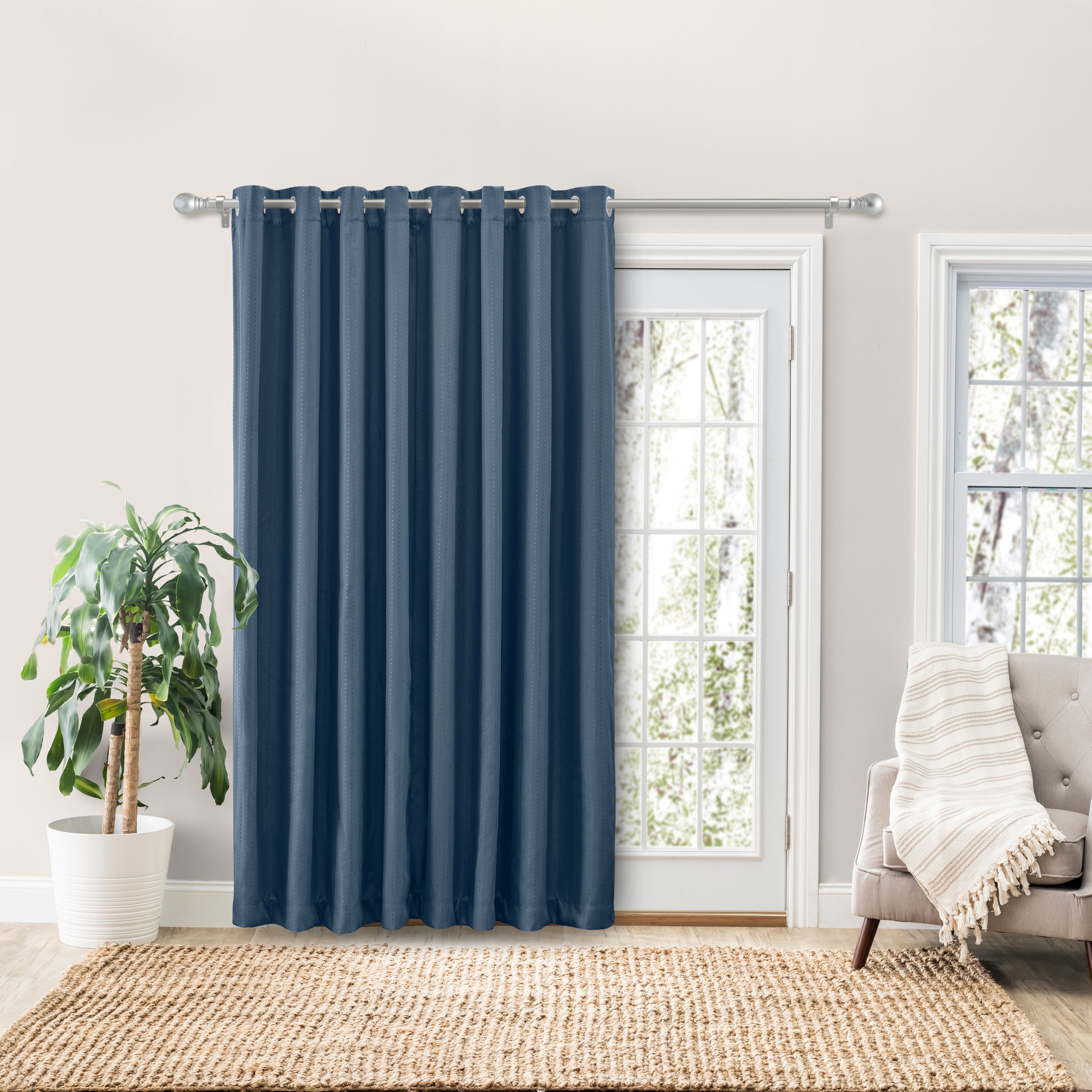 Ricardo Grand Pointe Grommet Patio Panel w/Wand