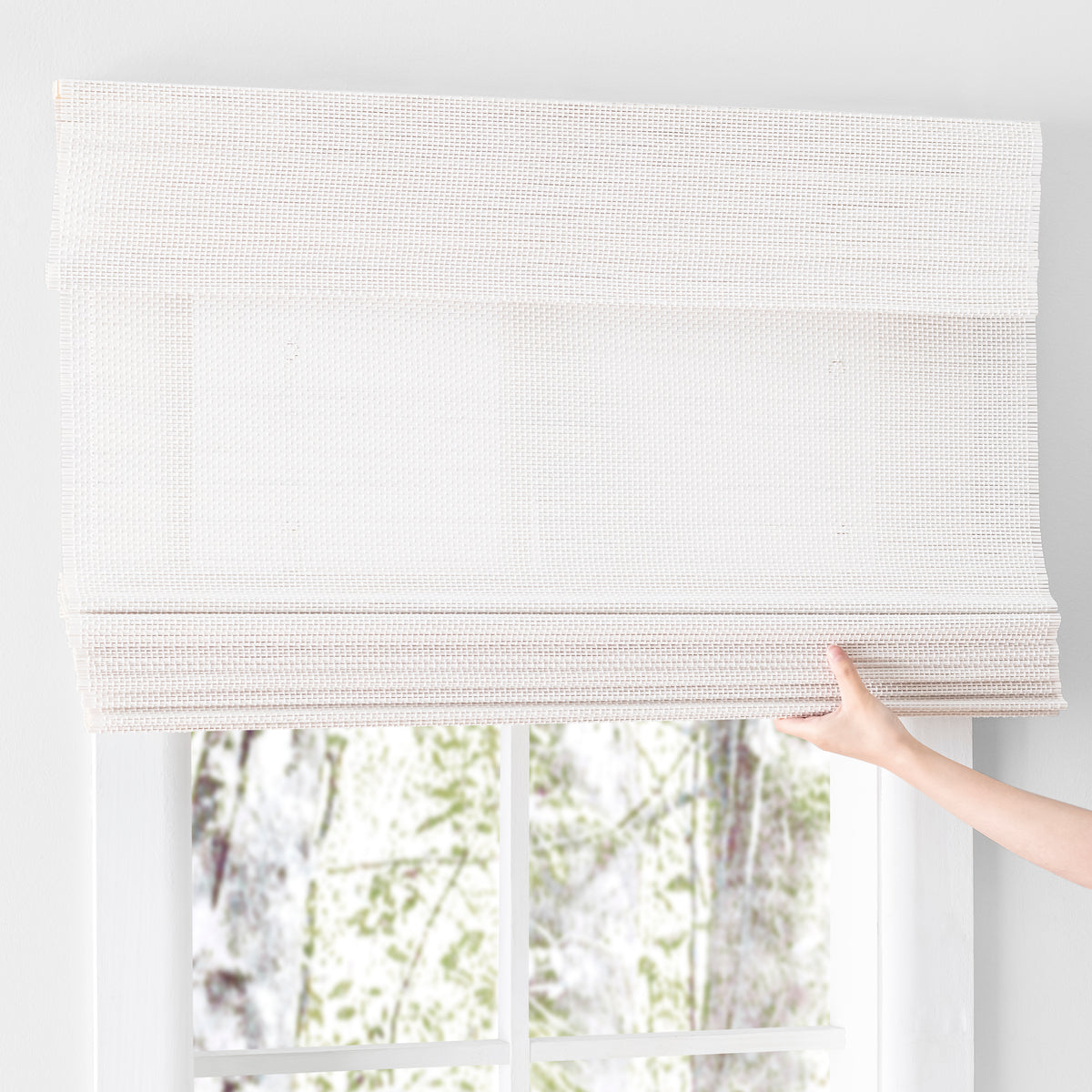 Ricardo Capri Cordless Bamboo Roman Shade