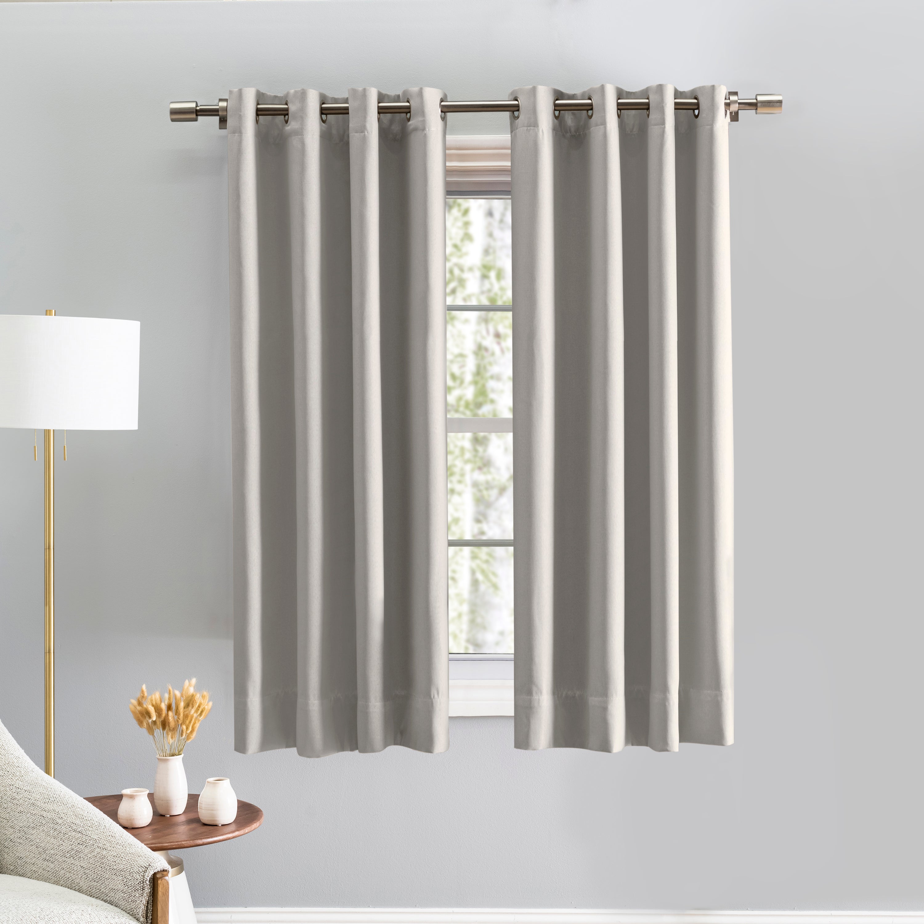 Tacoma Double Black Out Grommet Panel w/Wand