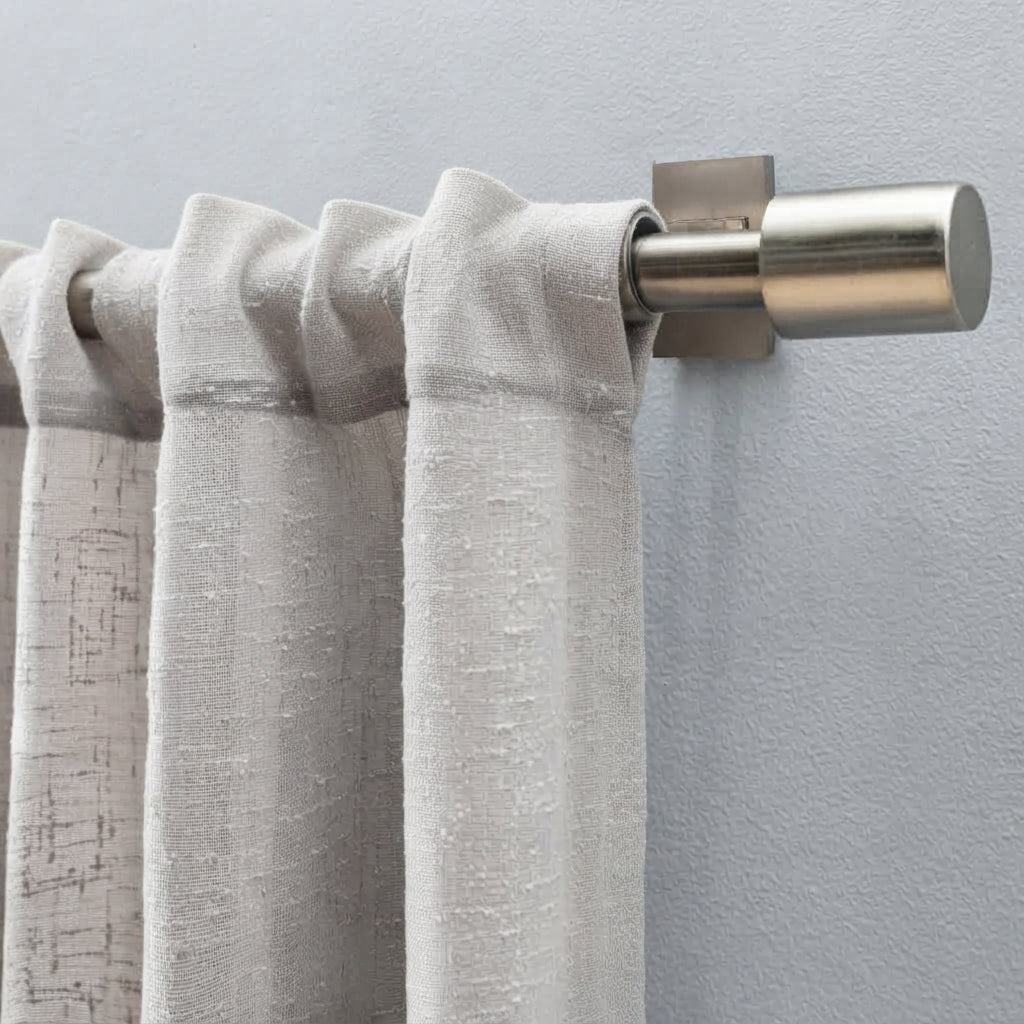 Shannon Sheer Linen Crescent Valance