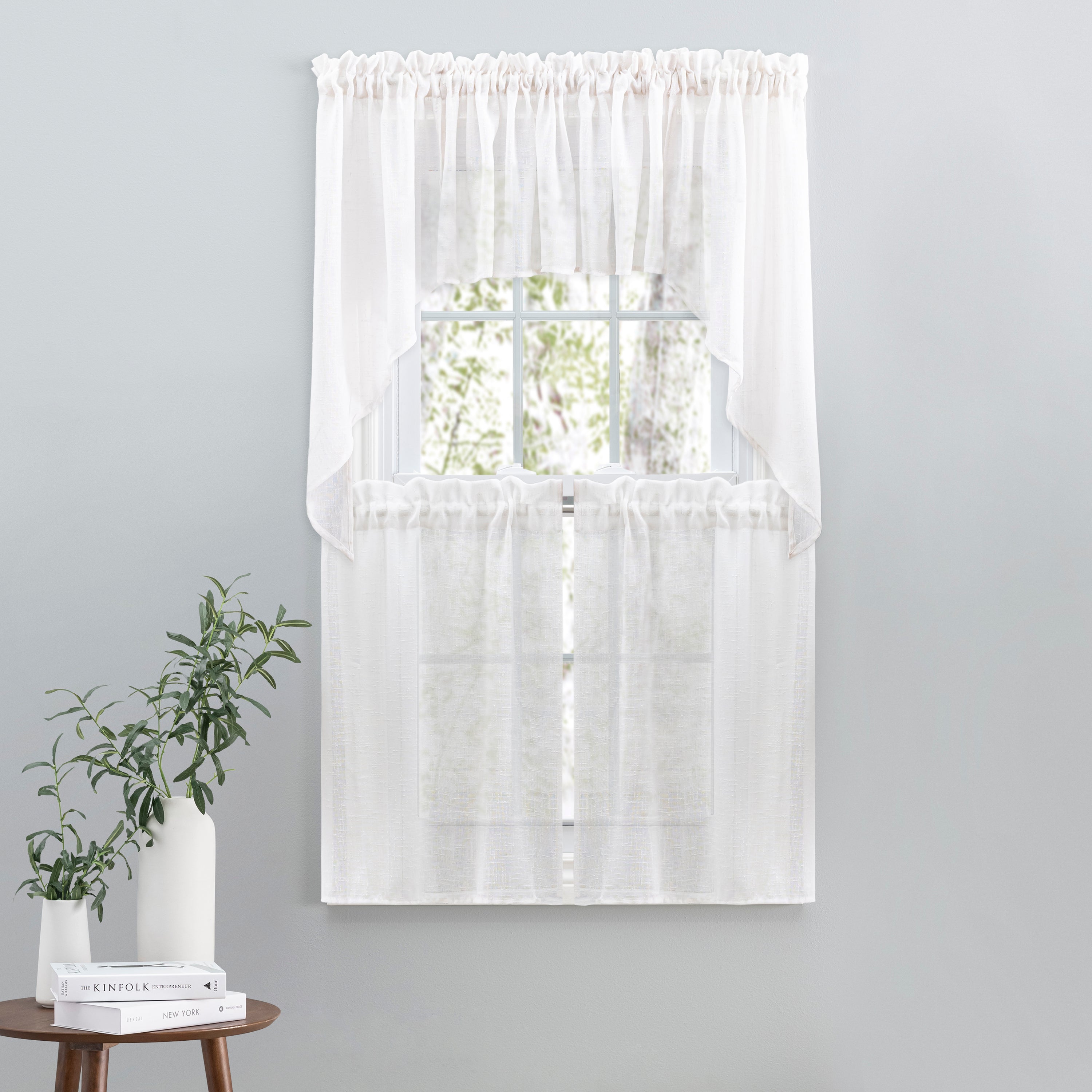 Shannon Rod Pocket w/Header Tailored Valance