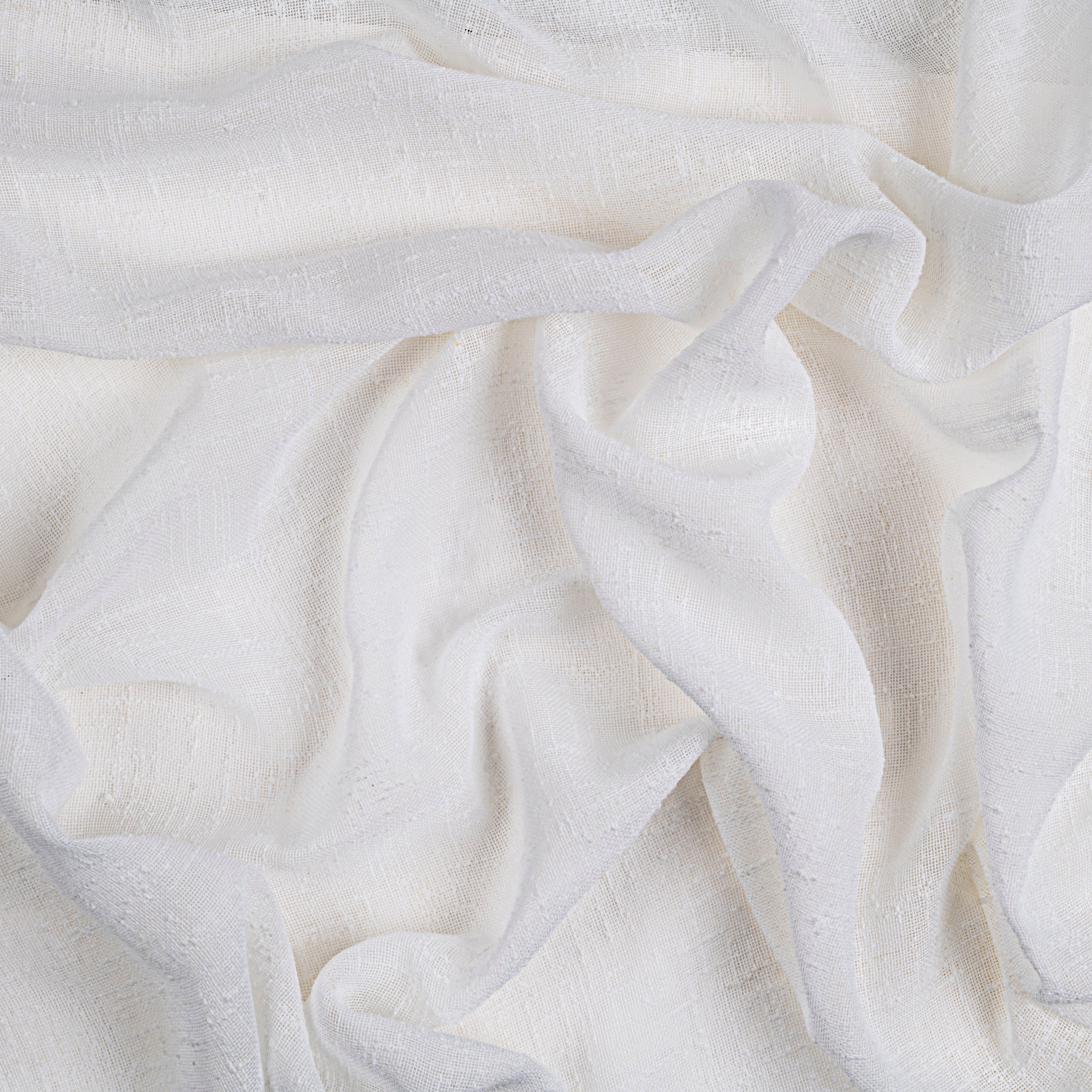 Shannon Sheer Linen Grommet Patio Panel w/Wand