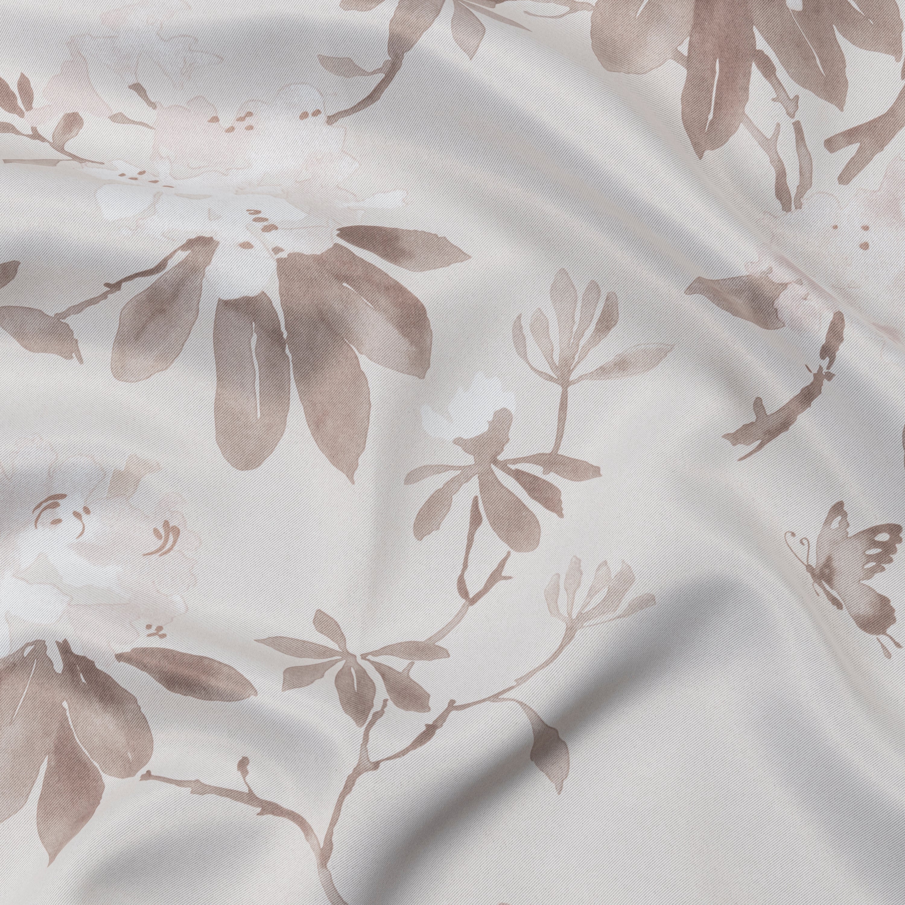 Mystic Garden Floral Blackout Grommet Tie-Up Panel