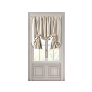 Velvet Rod Pocket w/Back Tabs Tie-Up Panel w/Backout Lining
