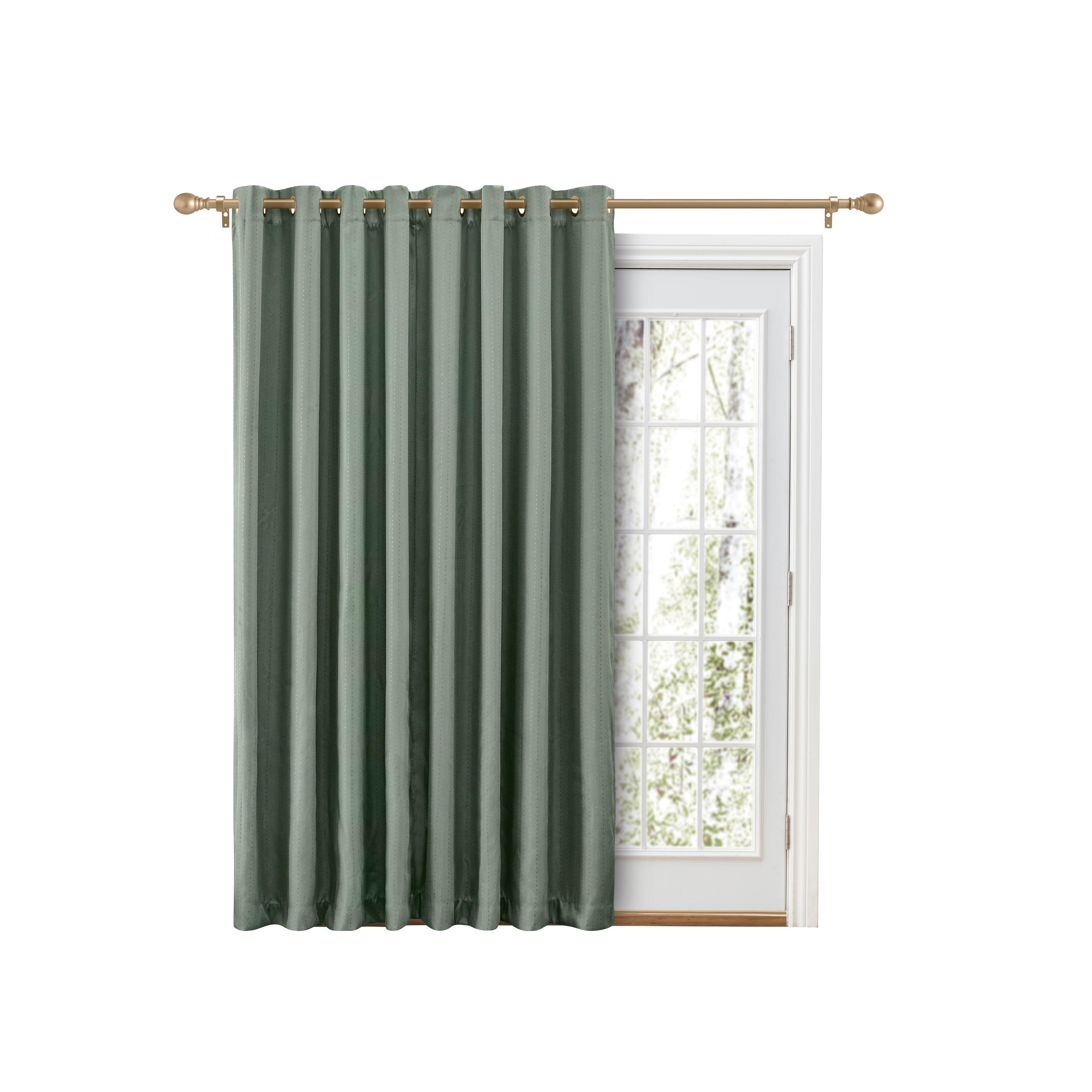 Ricardo Grand Pointe Grommet Patio Panel w/Wand