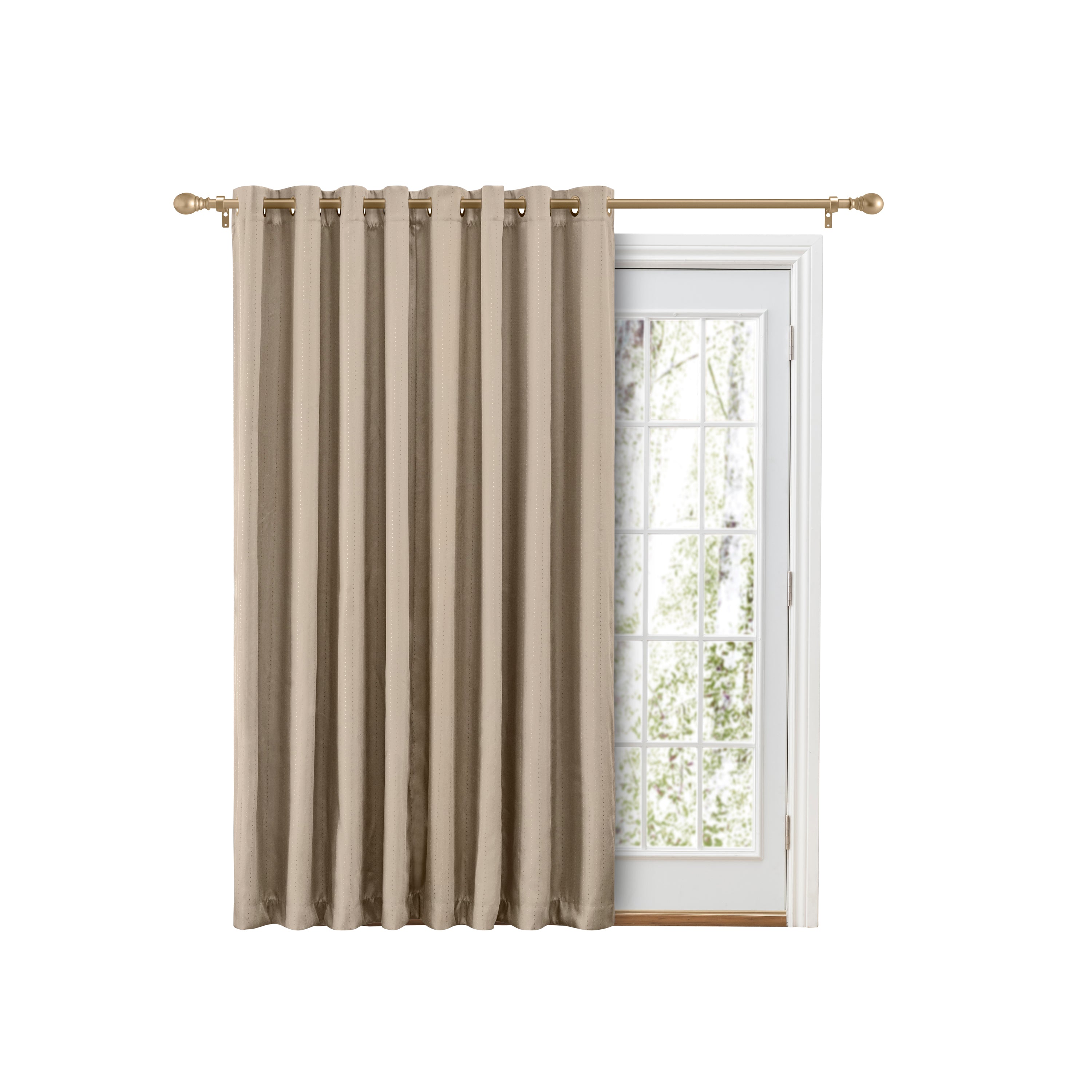 Ricardo Grand Pointe Grommet Patio Panel w/Wand