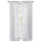 Woven Lace Rod Pocket w/Header Panel