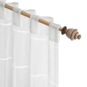 Horizon Stripe Rod Pocket w/Back Tabs Panel